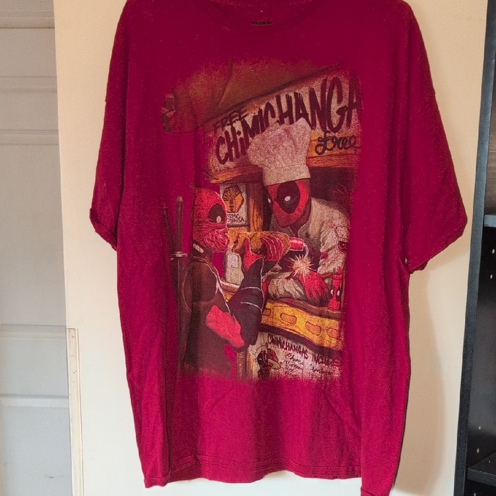 Marvel Red Graphic Tee